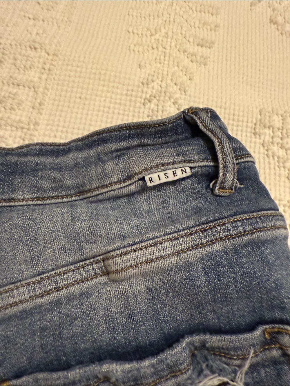 Risen jeans shorts woman sz 1X - Picture 7 of 11
